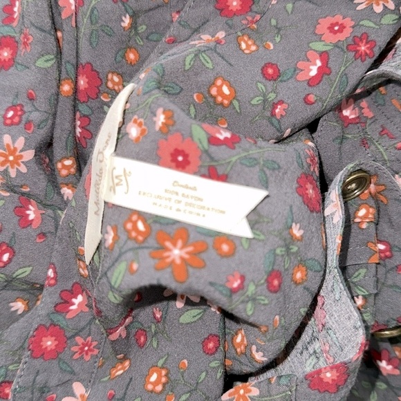 Matilda Jane floral top blouse size medium - Picture 5 of 6
